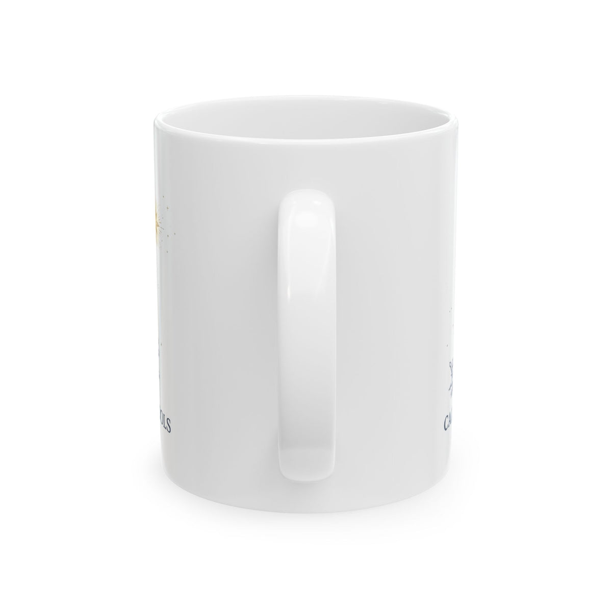 Calvary Schools of Holland Owl Mug - Christmas Star - White 11oz